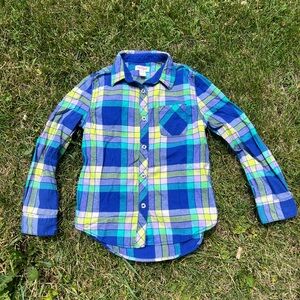 Cat & Jack Boys Plaid Flannel